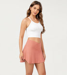 Pleated Crossover Tennis Skorts - ododos