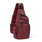 Crossbody Lightweight Sling Bag Wine - ododos