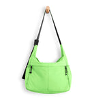 20L Crossbody Large Capacity Lightweight Hobo Shoulder Sling Bag Lime Light - ododos