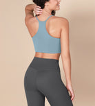 Halter Racerback Sports Bra - ododos