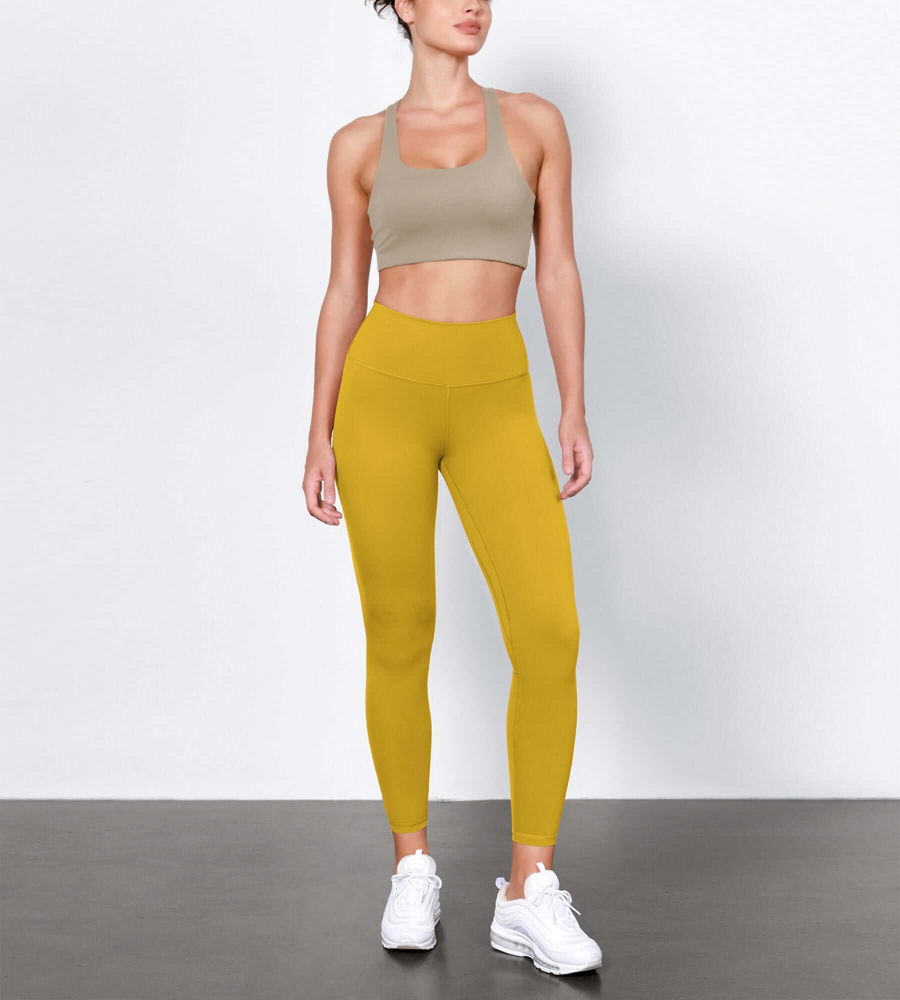 ODLIFT 25 High Waist Compression Yoga Leggings Mango Mint - ododos