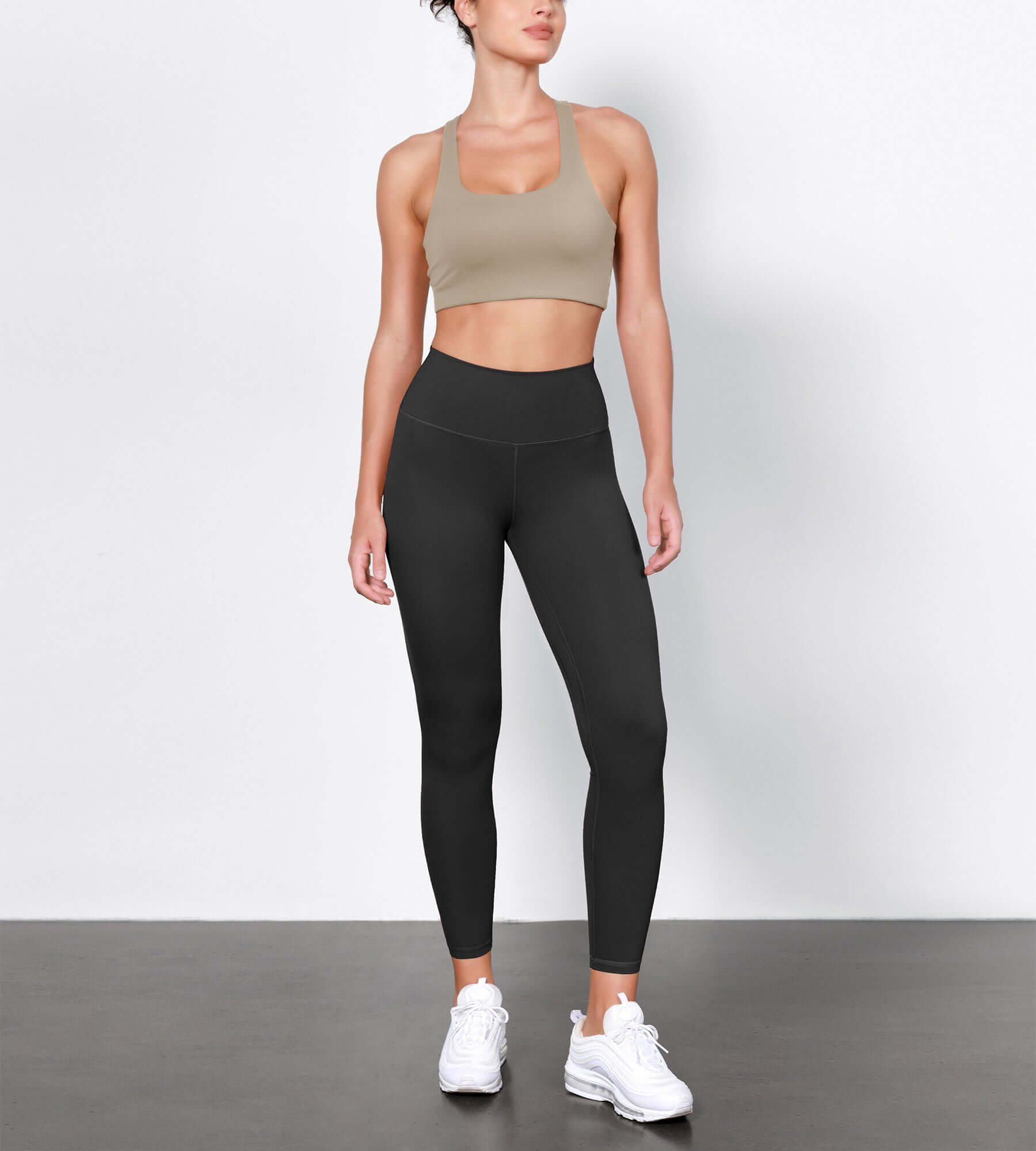 ODLIFT 25 High Waist Compression Yoga Leggings Onyx Black - ododos