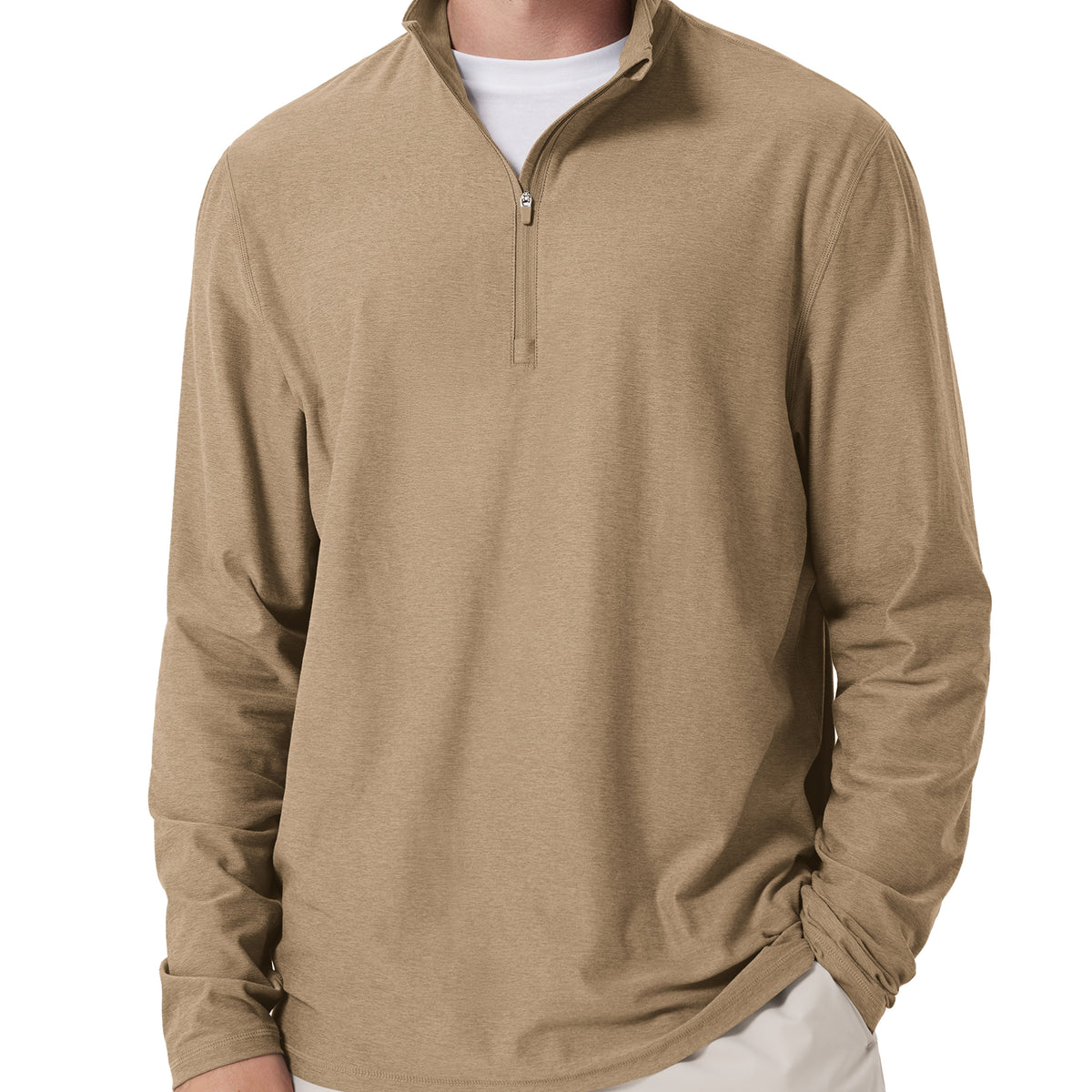 odSTRATUM Men's Half Zip Mock Neck Long Sleeve – ododos