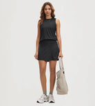 ODODOS Stratum Women's Performance Tank with mini skirt for summer workouts