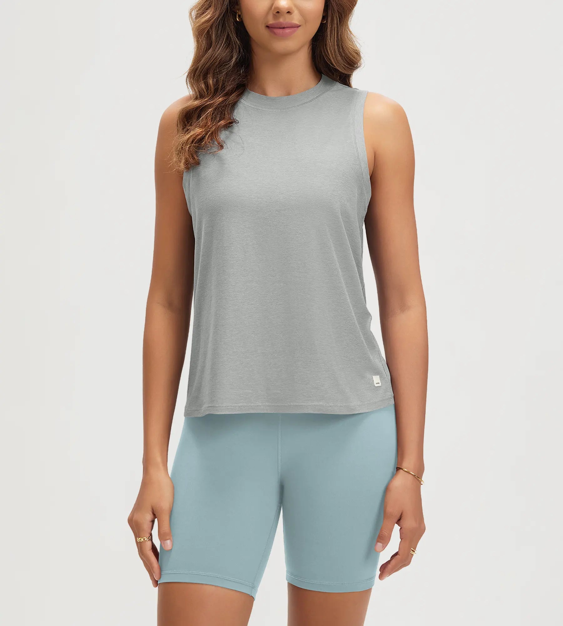 ODODOS Stratum women's performance tank with soft fabric and athletic fit.