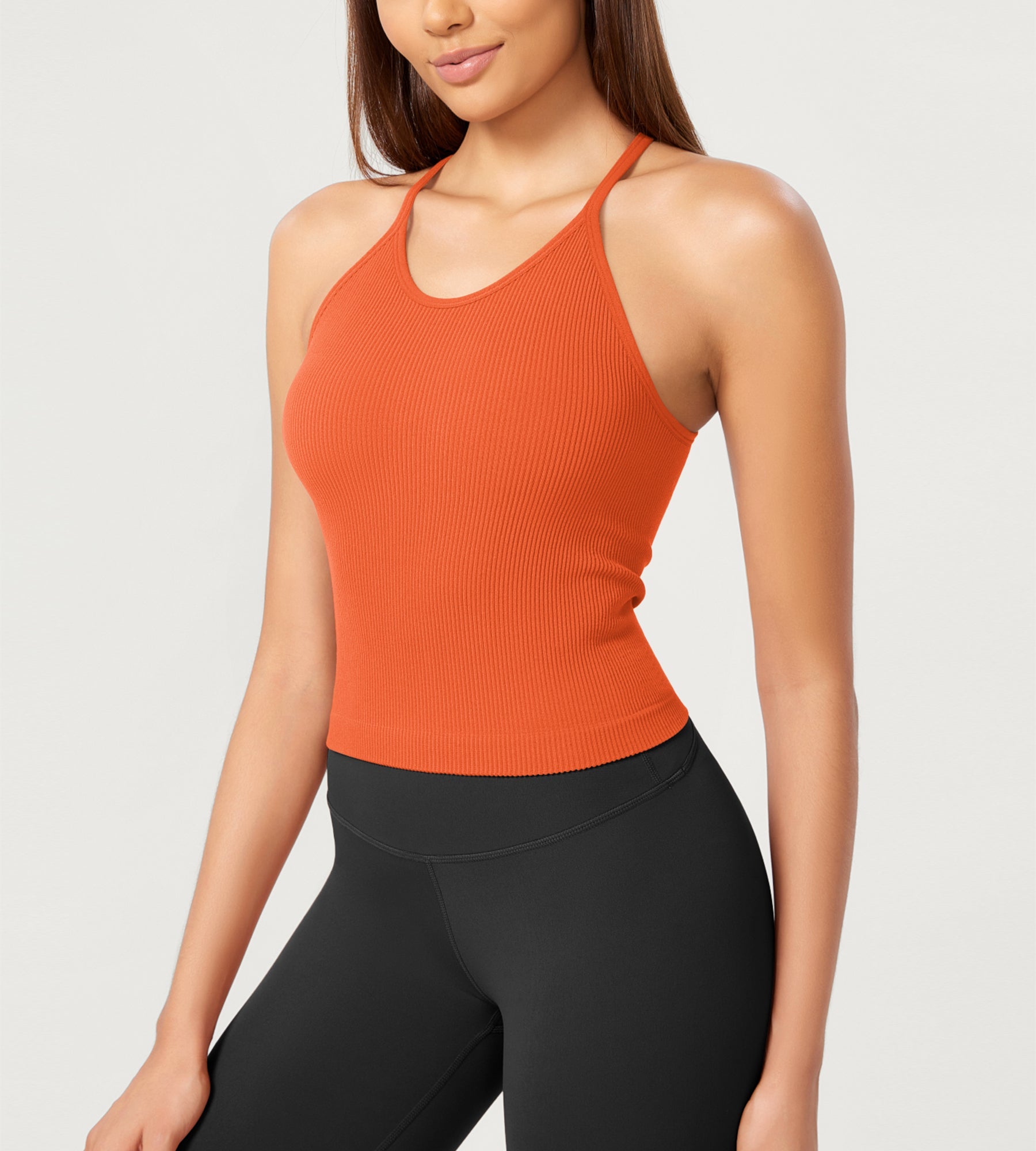 3-Pack Seamless Rib-Knit Camisole - ododos