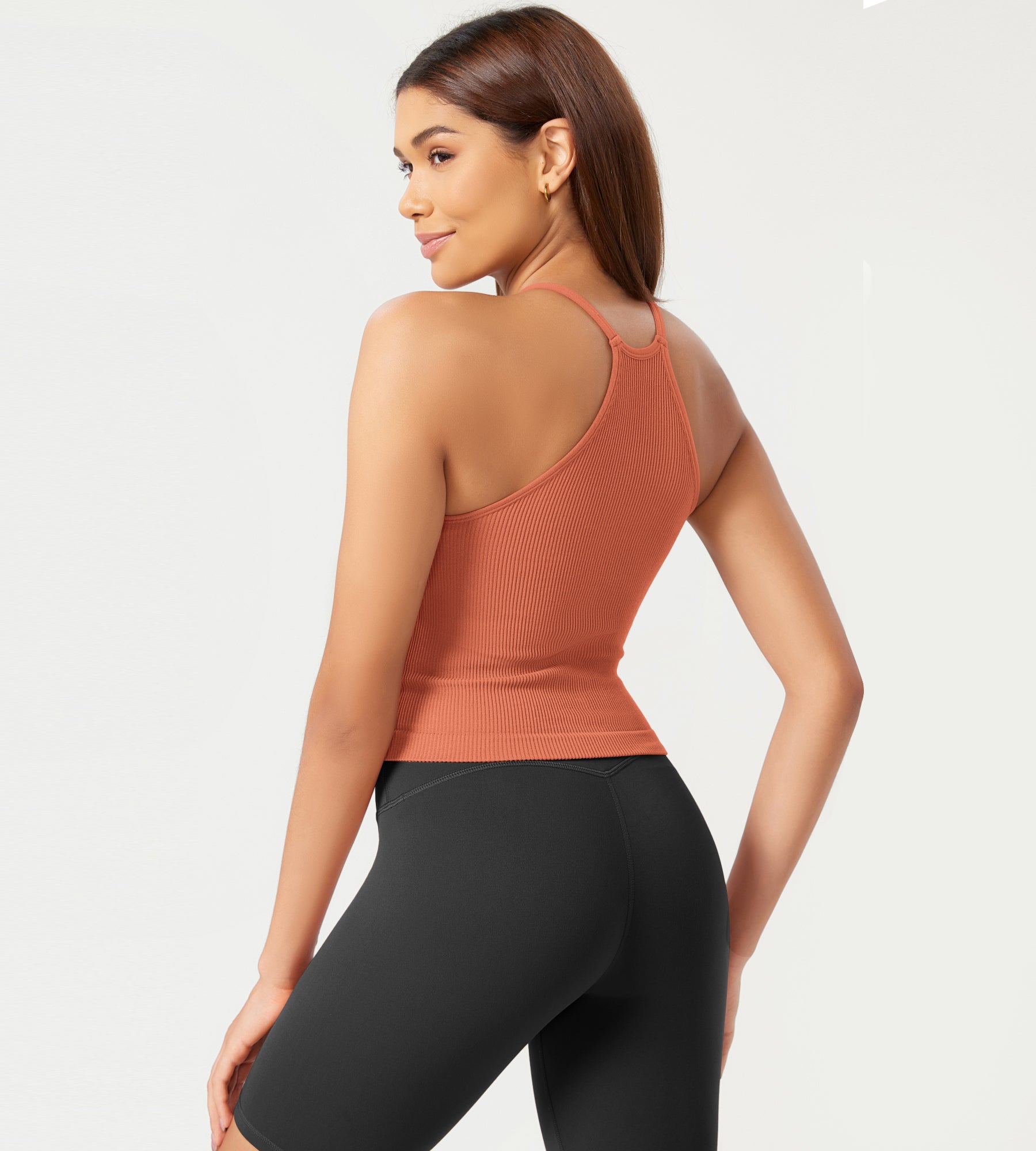 3-Pack Seamless Rib-Knit Camisole - ododos