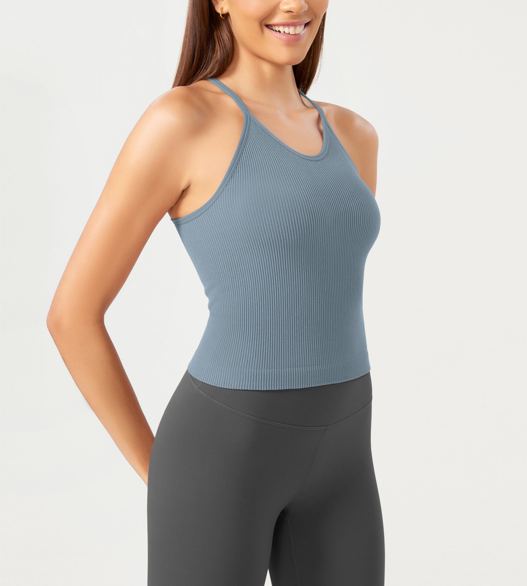 3-Pack Seamless Rib-Knit Camisole - ododos