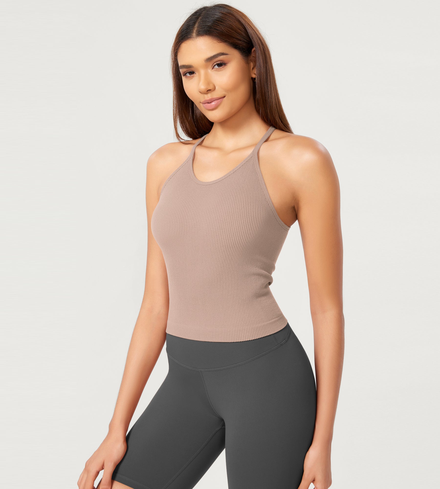 3-Pack Seamless Rib-Knit Camisole - ododos