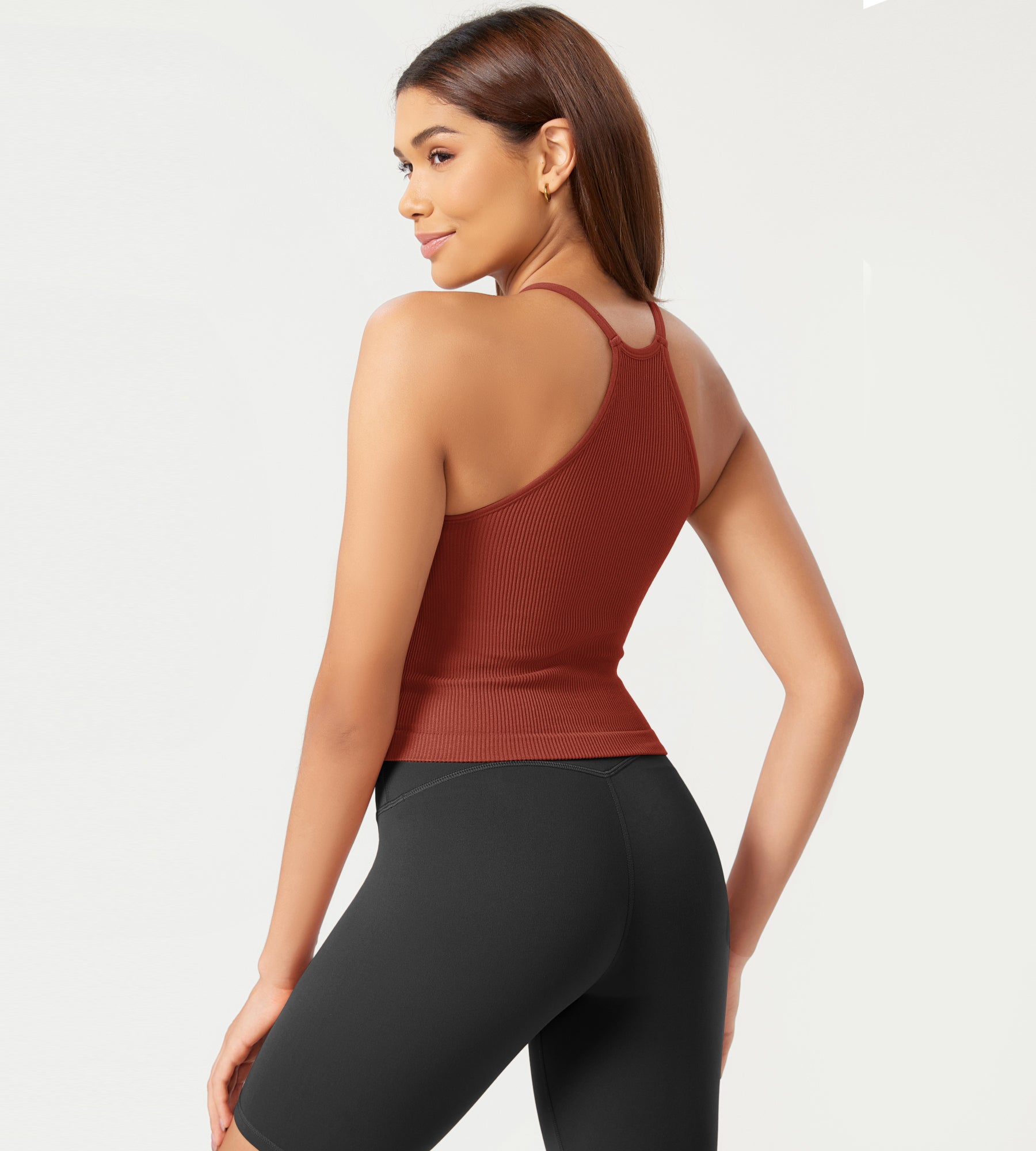 3-Pack Seamless Rib-Knit Camisole - ododos
