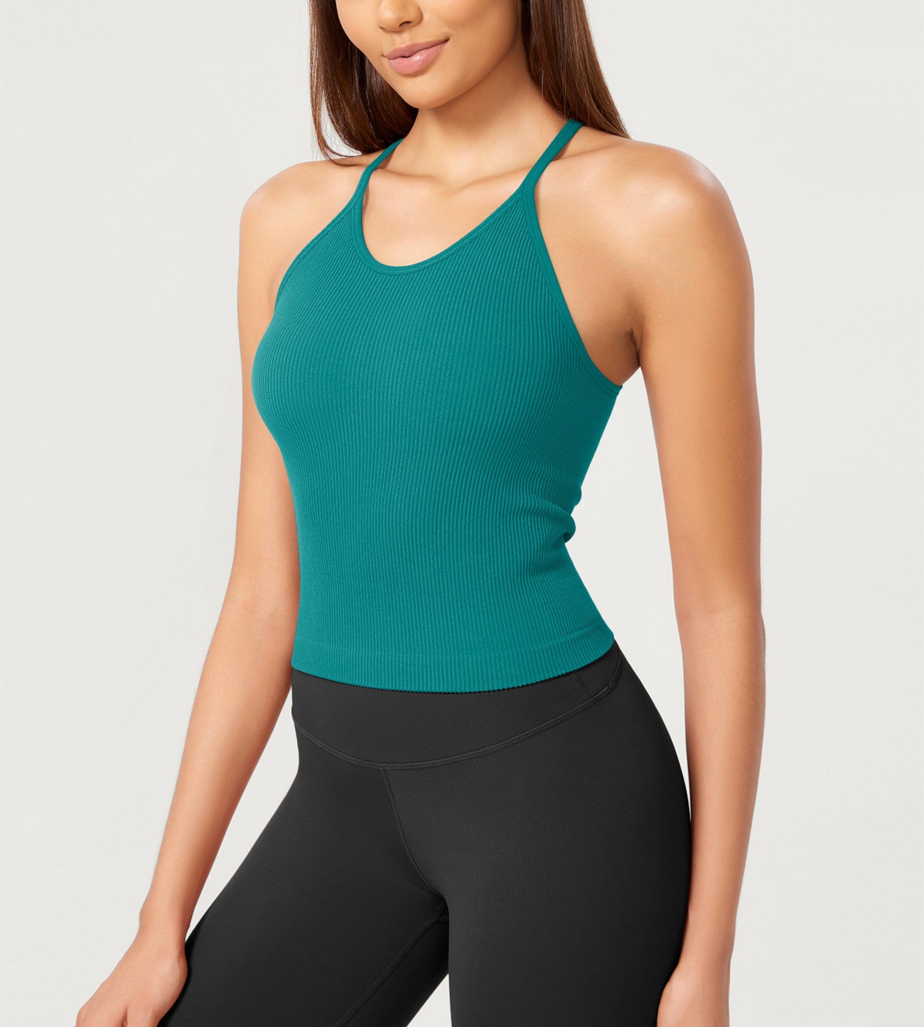 3-Pack Seamless Rib-Knit Camisole - ododos