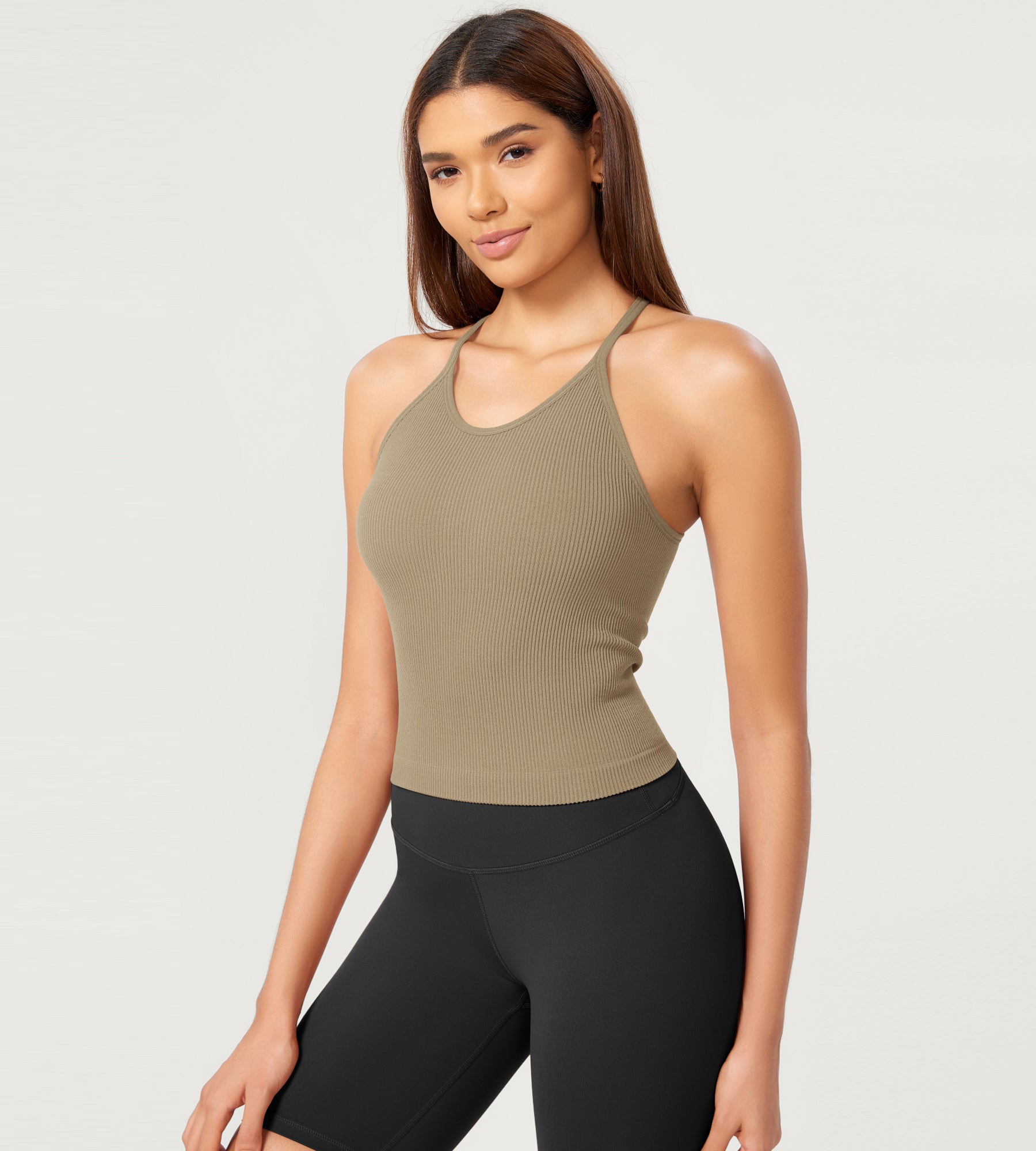 3-Pack Seamless Rib-Knit Camisole - ododos