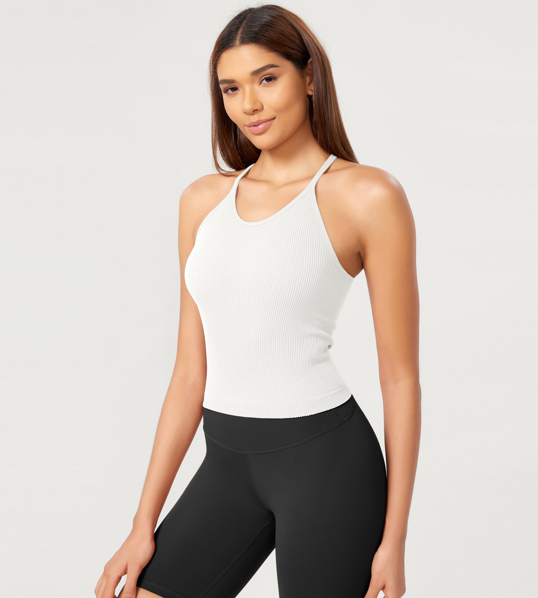 3-Pack Seamless Rib-Knit Camisole - ododos