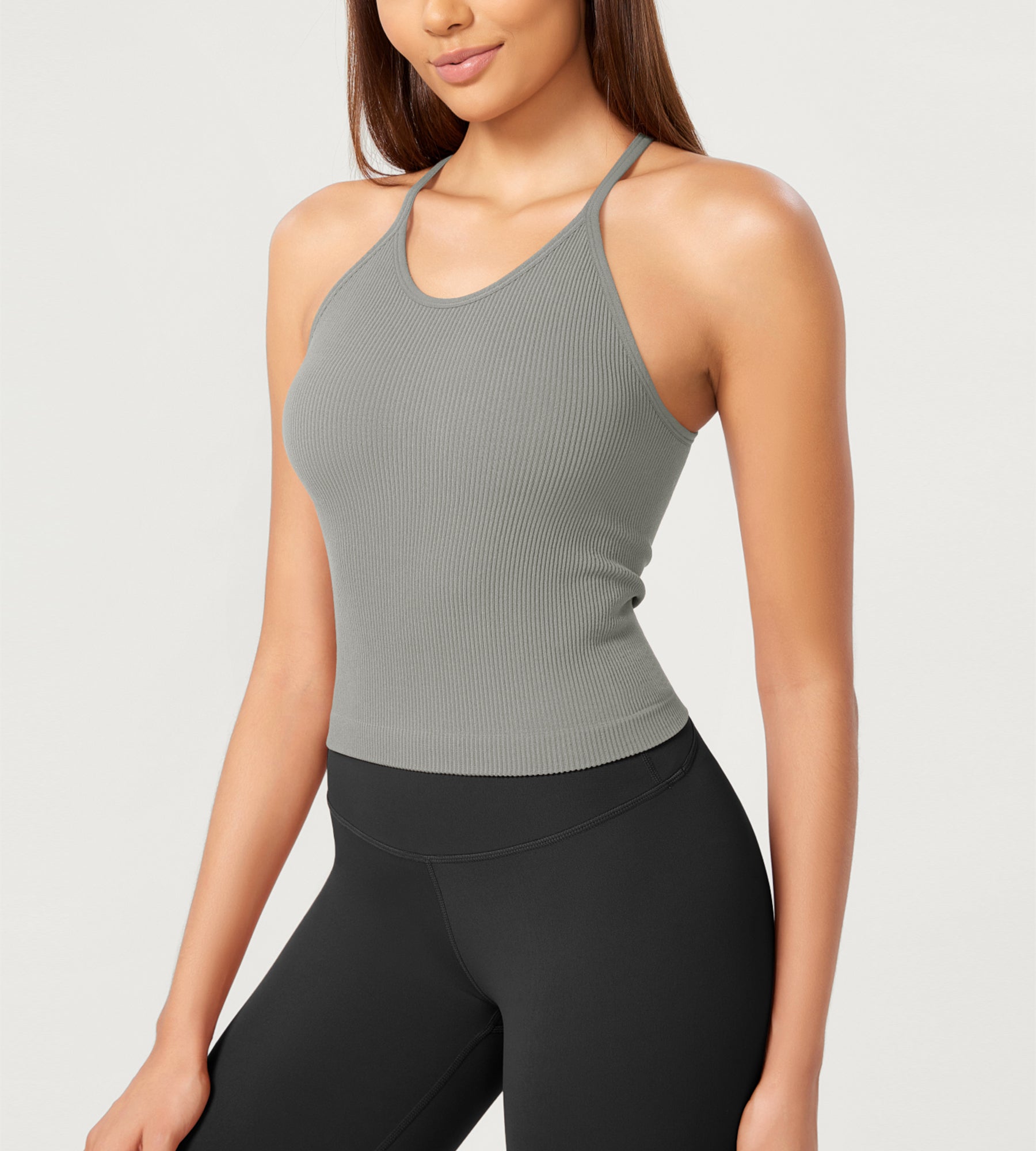 3-Pack Seamless Rib-Knit Camisole - ododos