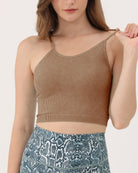 2-Pack Rib-Knit Crop Tank Tops - ododos
