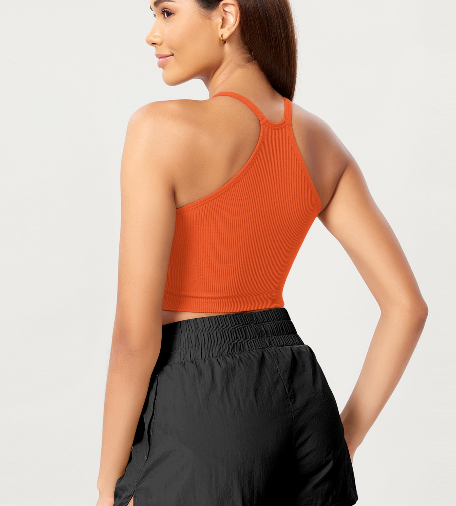 3-Pack Seamless Ribbed Crop Camisole - ododos