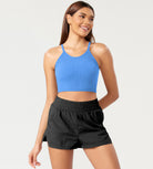 3-Pack Seamless Ribbed Crop Camisole - ododos
