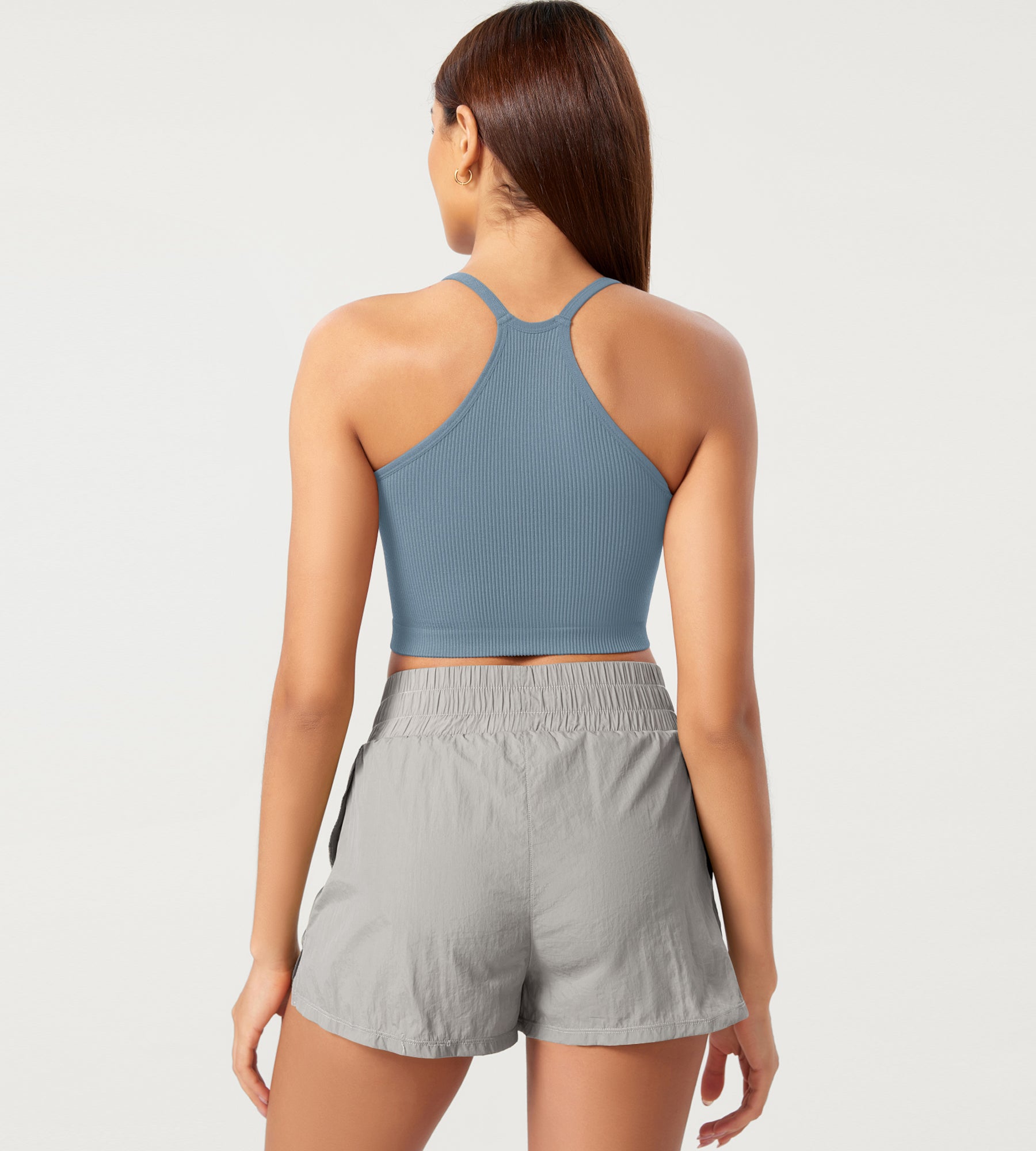 3-Pack Seamless Ribbed Crop Camisole - ododos