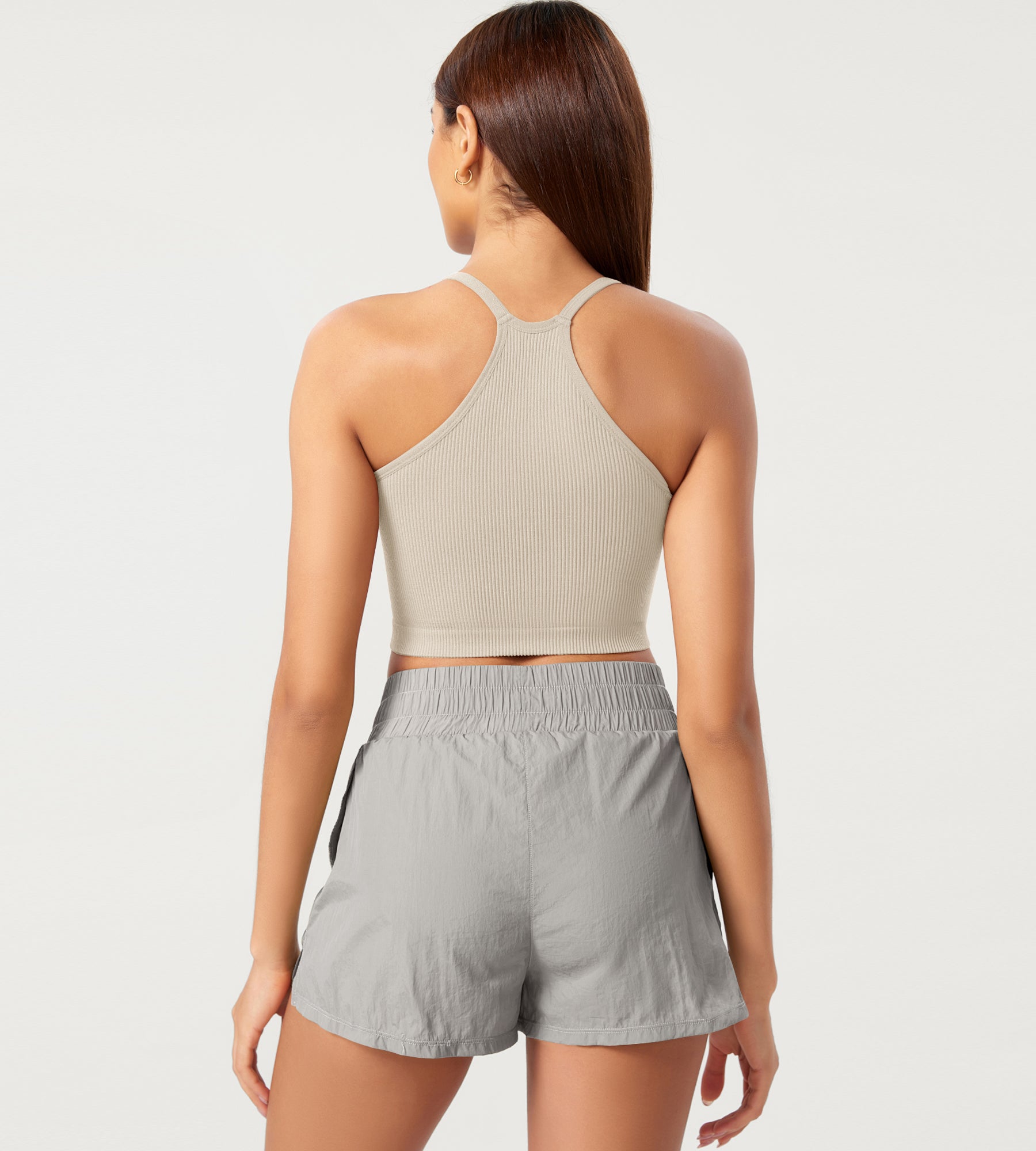 3-Pack Seamless Ribbed Crop Camisole - ododos