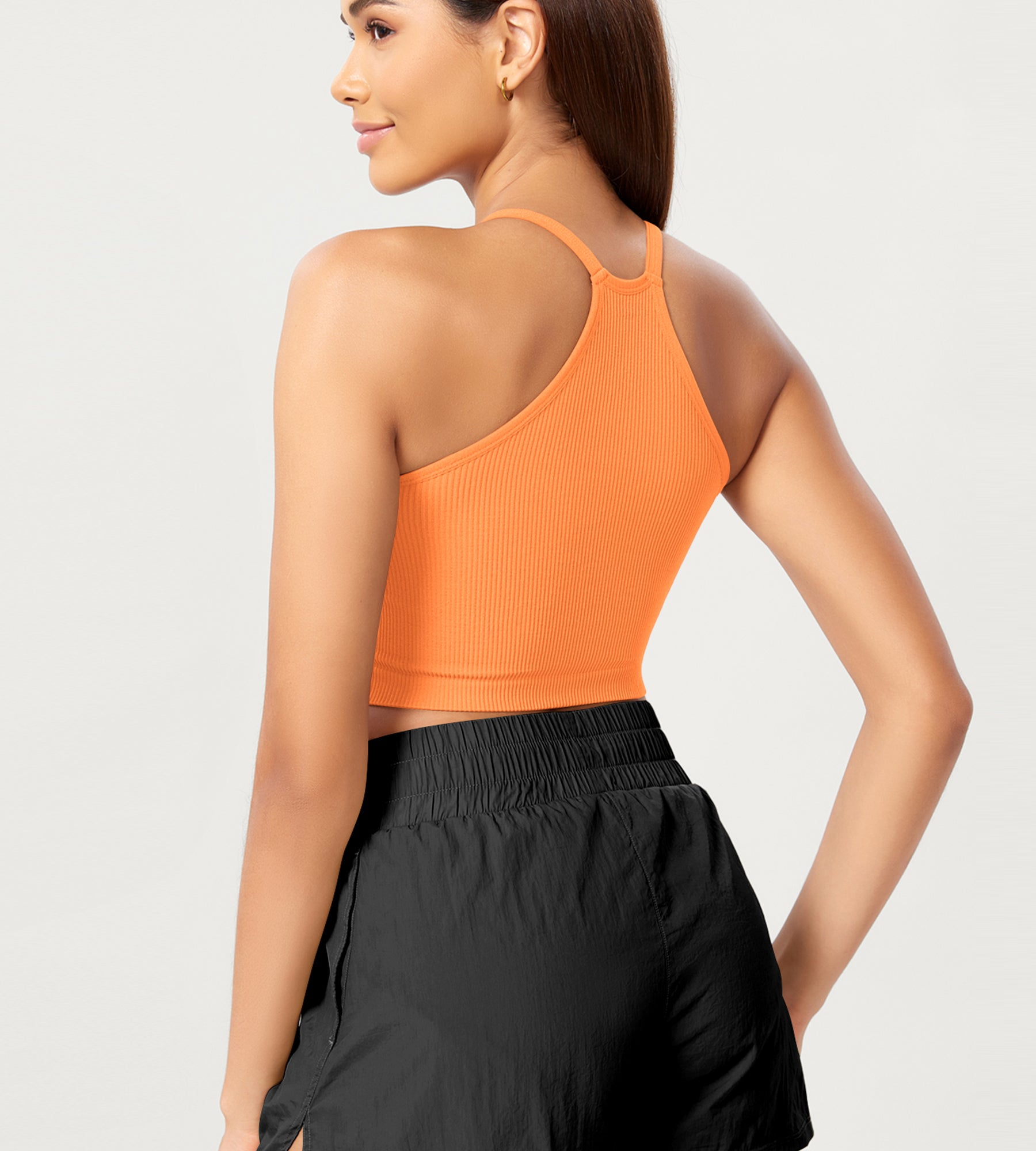 3-Pack Seamless Ribbed Crop Camisole - ododos