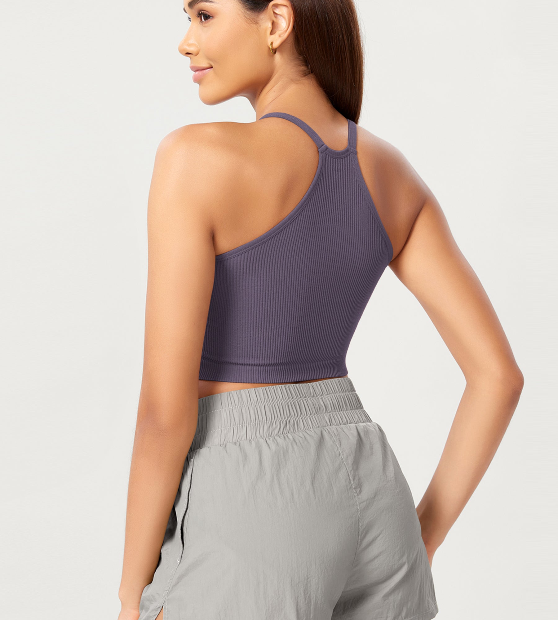 3-Pack Seamless Ribbed Crop Camisole - ododos