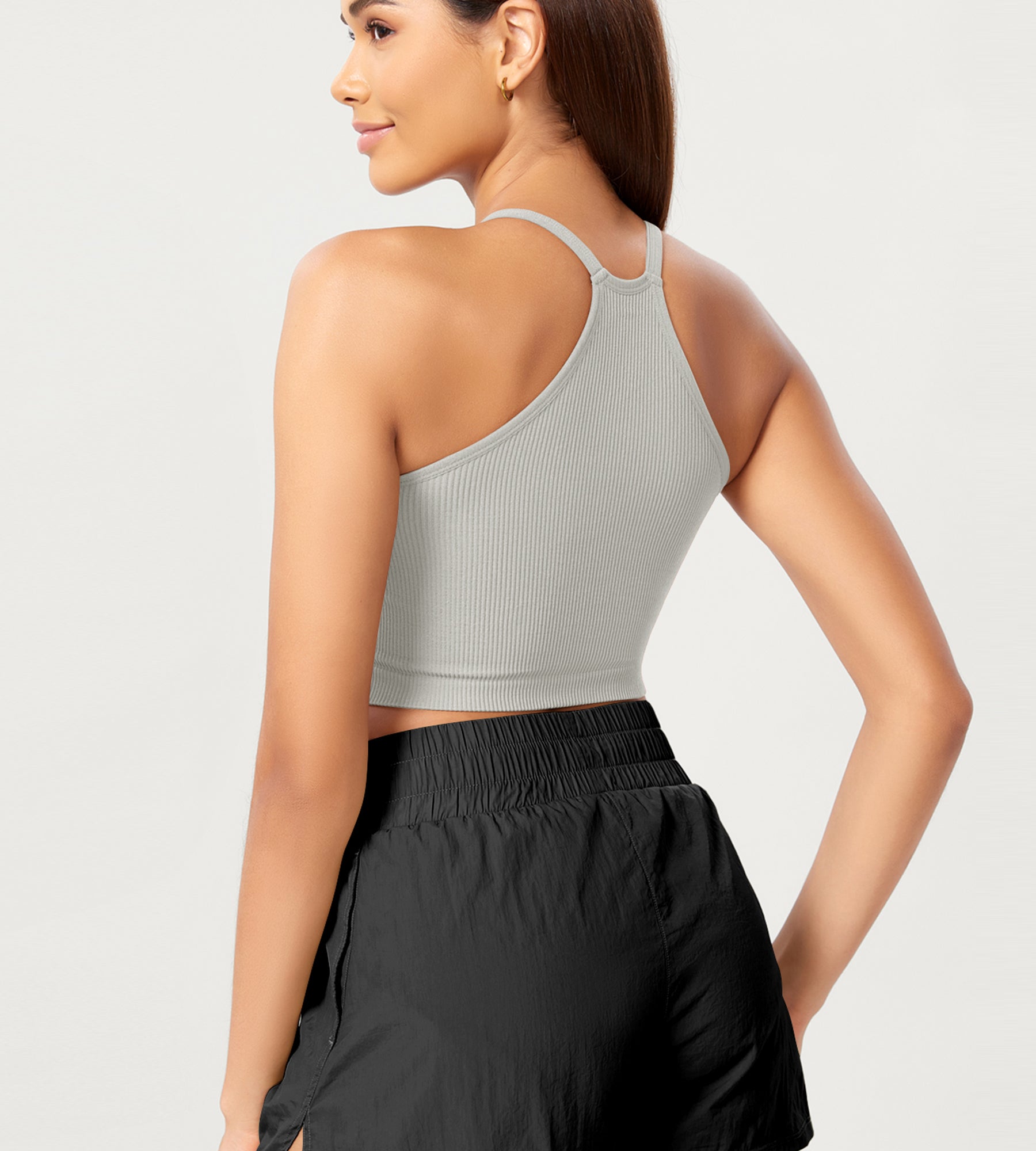 3-Pack Seamless Ribbed Crop Camisole - ododos