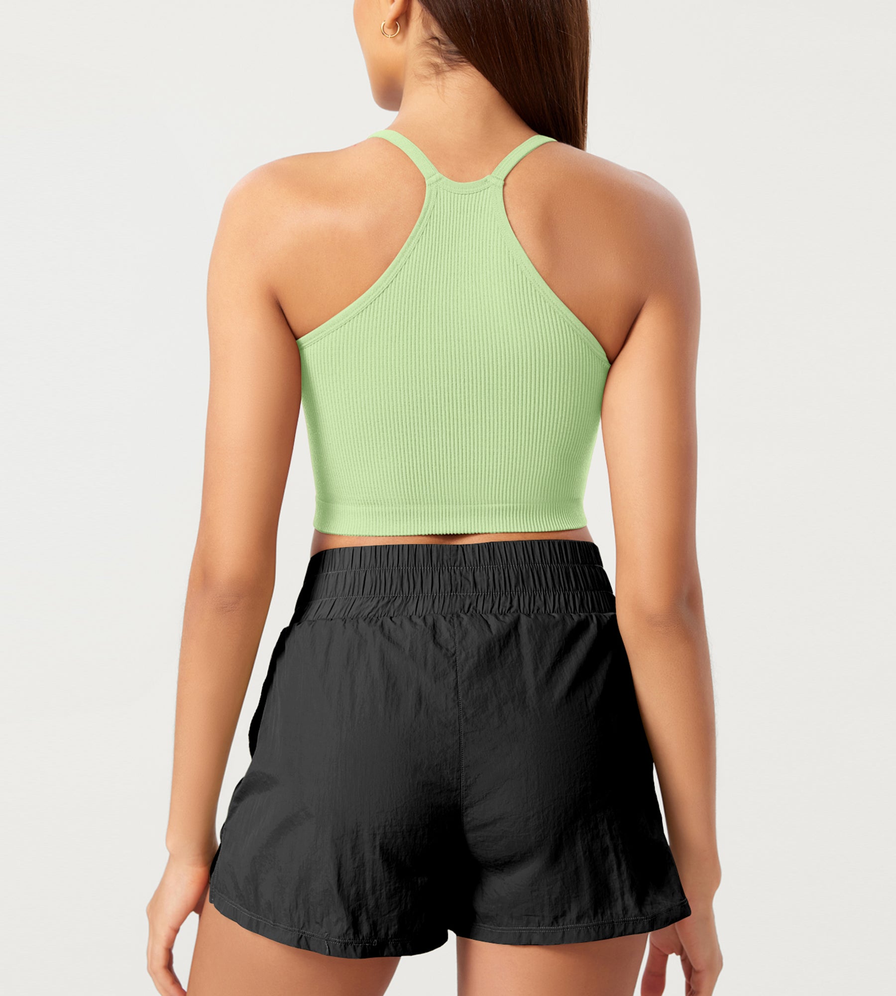 3-Pack Seamless Ribbed Crop Camisole - ododos