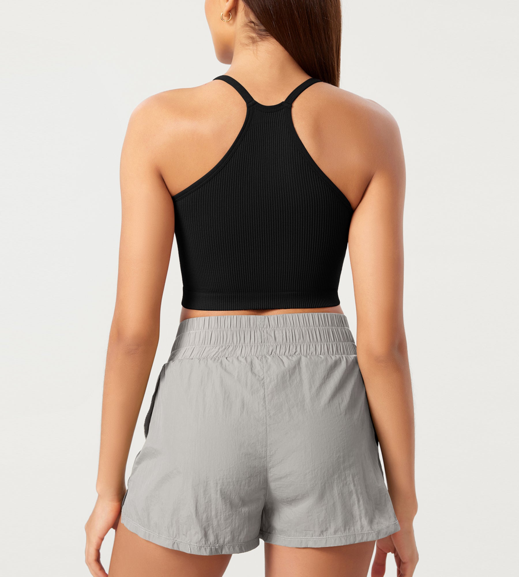 3-Pack Seamless Ribbed Crop Camisole - ododos