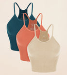 3-Pack Long Seamless Camisole - ododos