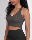 3-Pack Seamless Racerback Crop Tank Tops - ododos