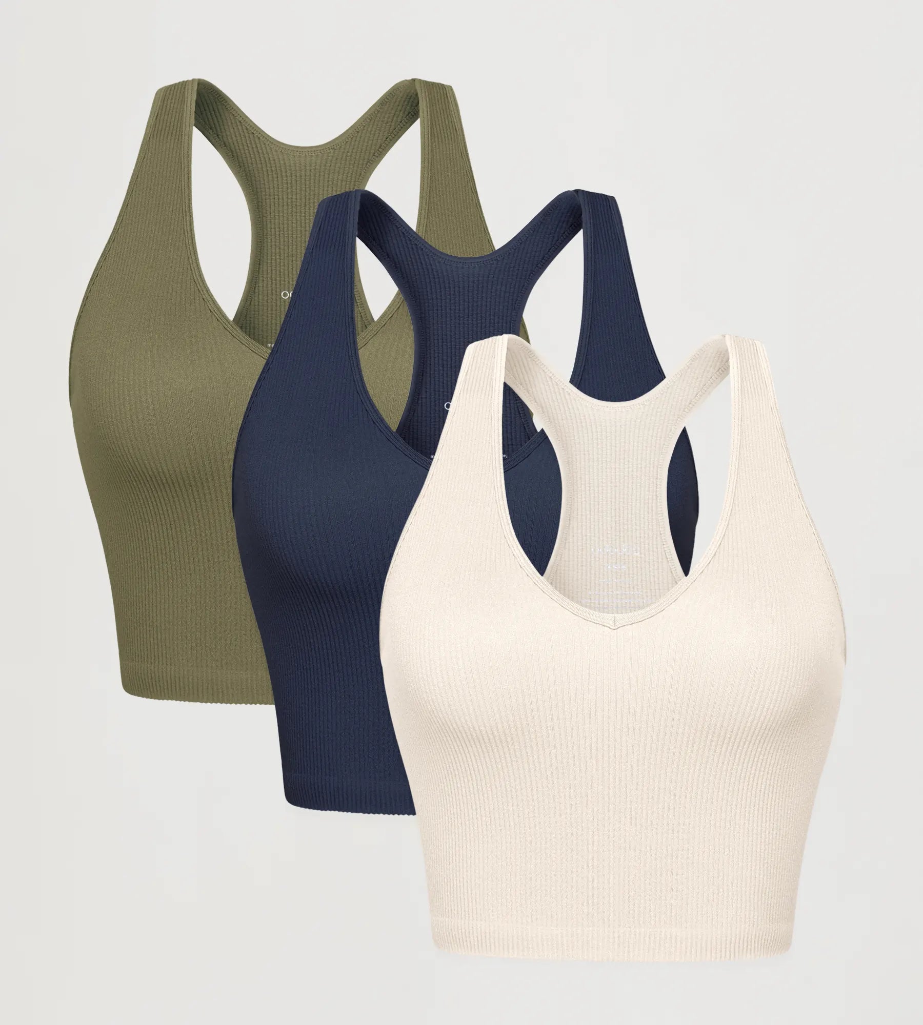 トップス KISHIDAMIKI tec cropped top beige YYDGH Women's Criss Cross Halter Crop Top Ribbed Knit Fitting Tank