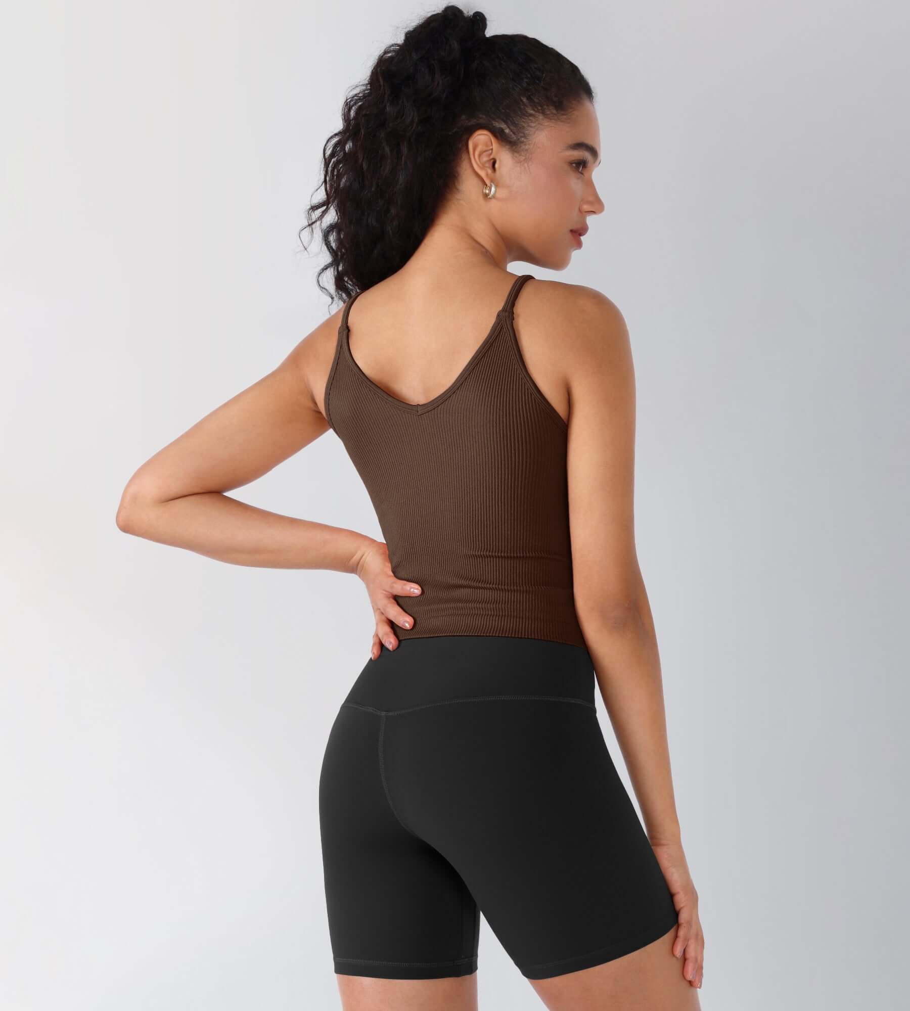 3-Pack V-Neck Seamless Crop Tank - ododos