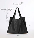 36L Lightweight Oversized Tote Bag - ododos