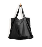 36L Lightweight Oversized Tote Bag Black 23" x 7" x 14" - ododos