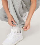 Fleece Lined Mid-Rise Relaxed Pull-On Jogger Pant with Pockets - ododos