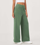 Fleece Lined Mid-Rise Relaxed Pull-On Jogger Pant with Pockets - ododos