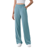 Chiffon Flowy Wide Leg Pants - ododos