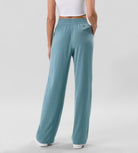 Chiffon Flowy Wide Leg Pants - ododos