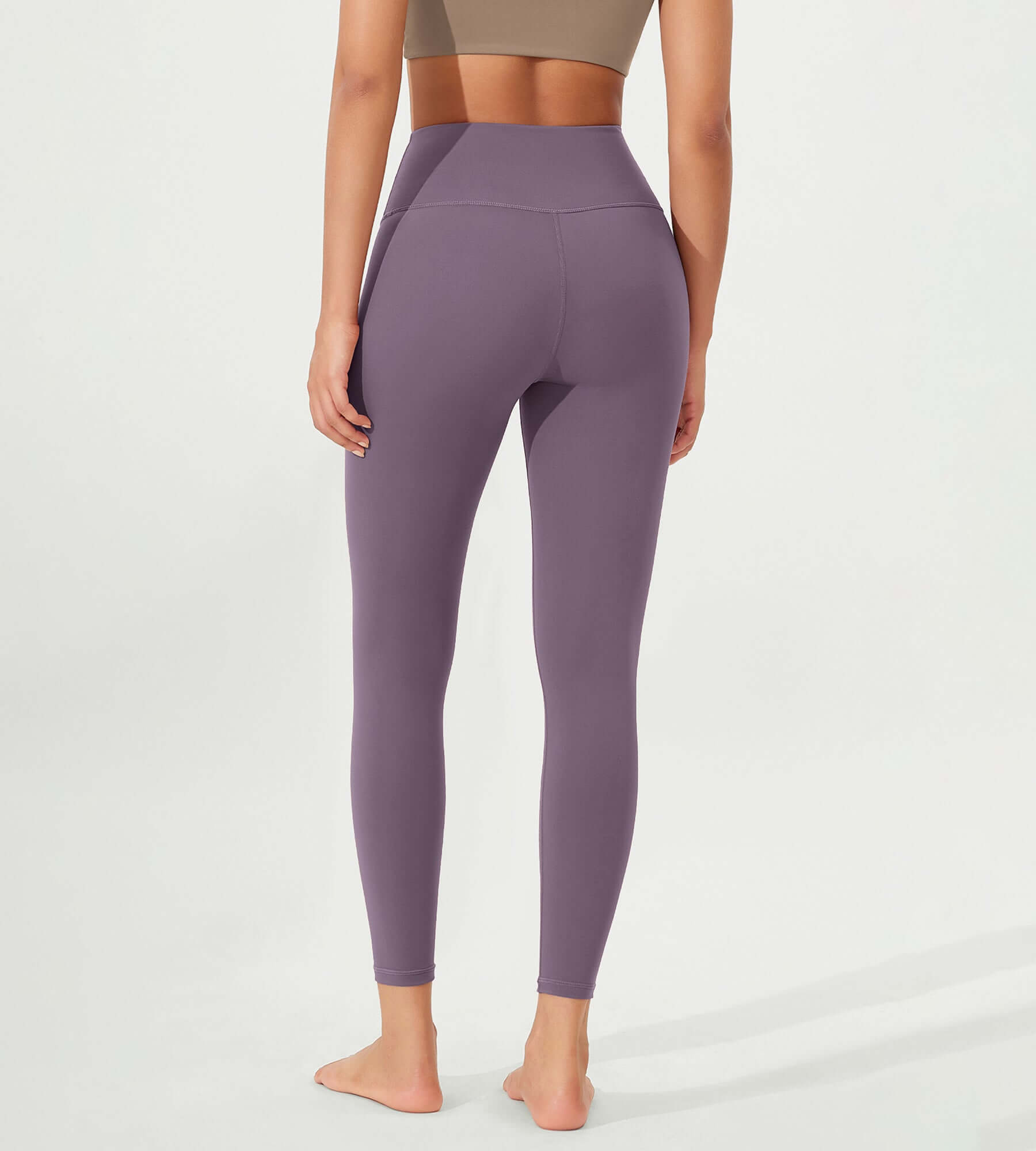 ODLEX 2-Pack 25 High Waist Workout Tummy Control Atheltic Leggings - ododos