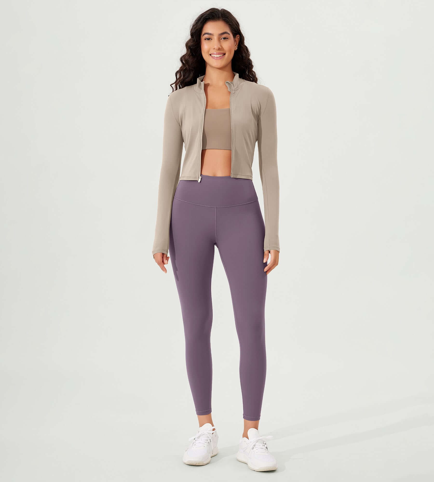 ODLEX 2-Pack 25 High Waist Workout Tummy Control Atheltic Leggings - ododos