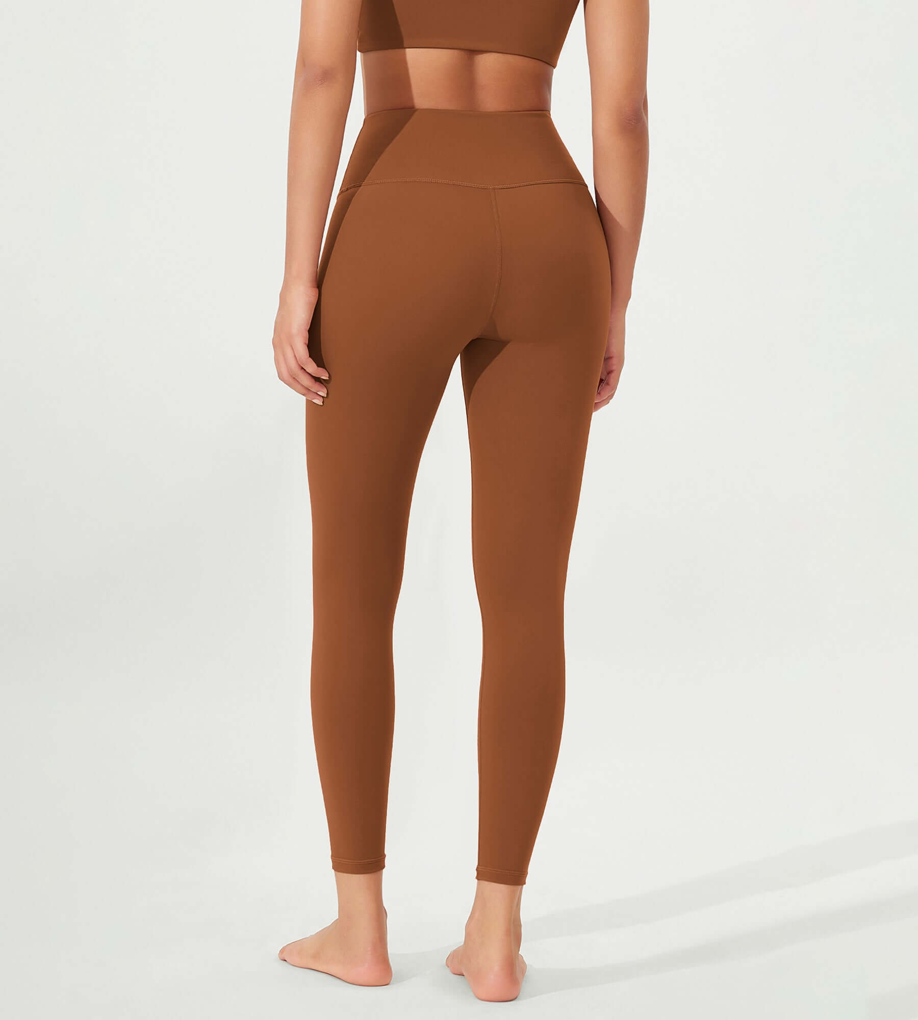 ODLEX 2-Pack 25 High Waist Workout Tummy Control Atheltic Leggings - ododos