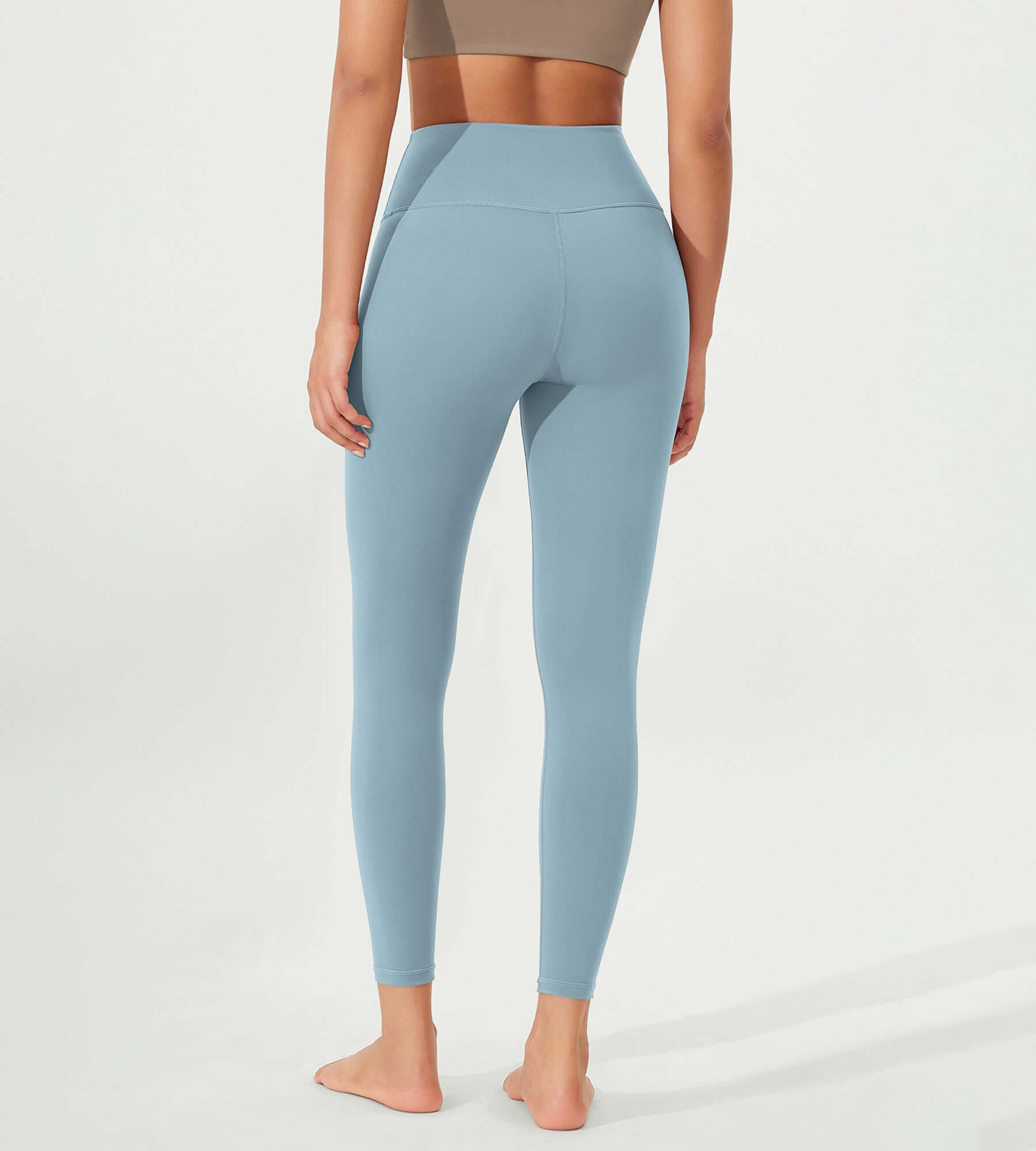 ODLEX 2-Pack 25 High Waist Workout Tummy Control Atheltic Leggings - ododos