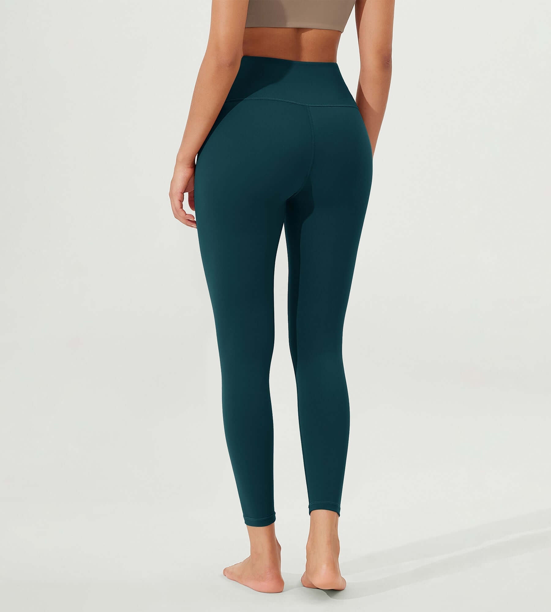 ODLEX 2-Pack 25 High Waist Workout Tummy Control Atheltic Leggings - ododos