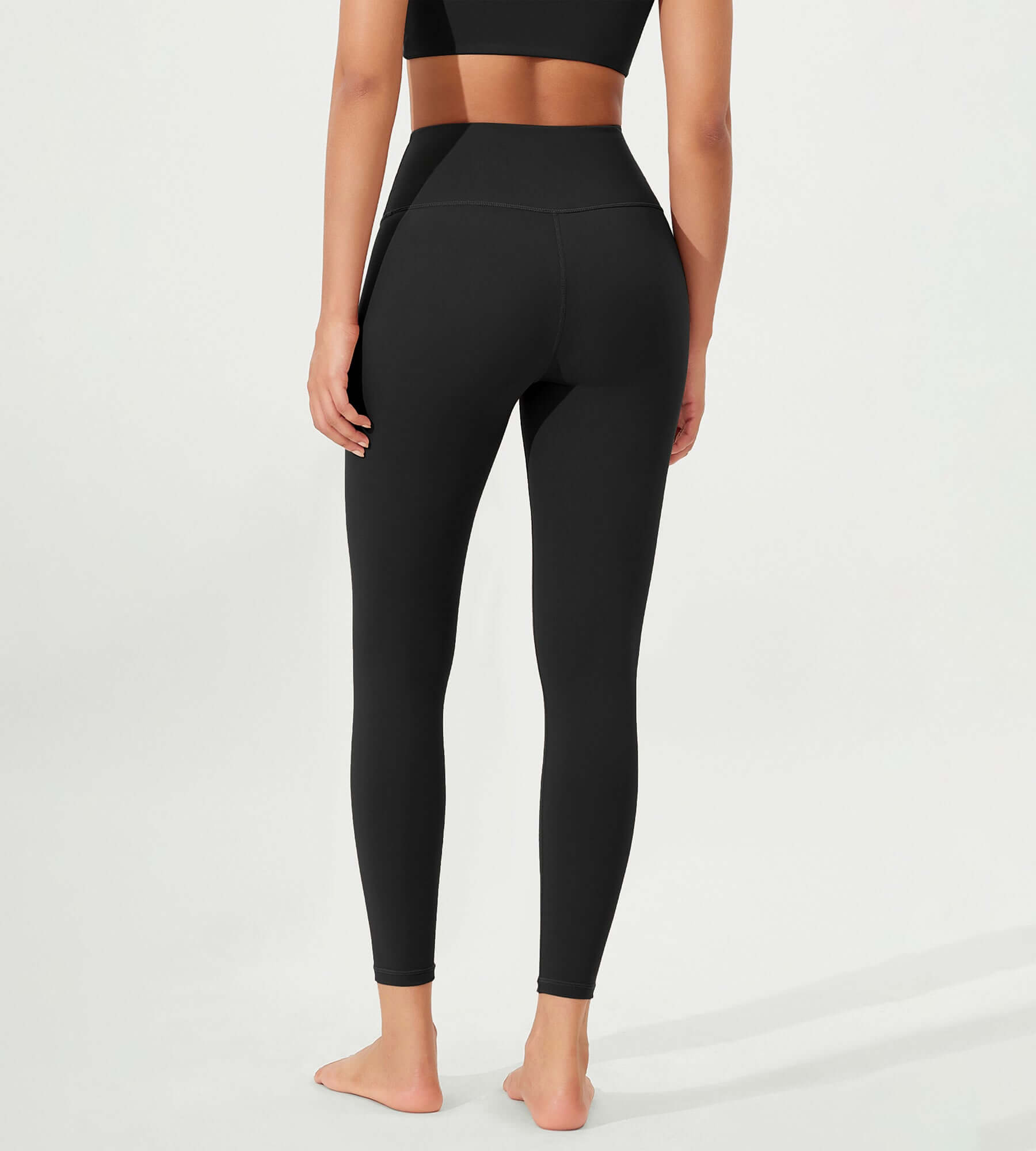 ODLEX 2-Pack 25 High Waist Workout Tummy Control Atheltic Leggings - ododos