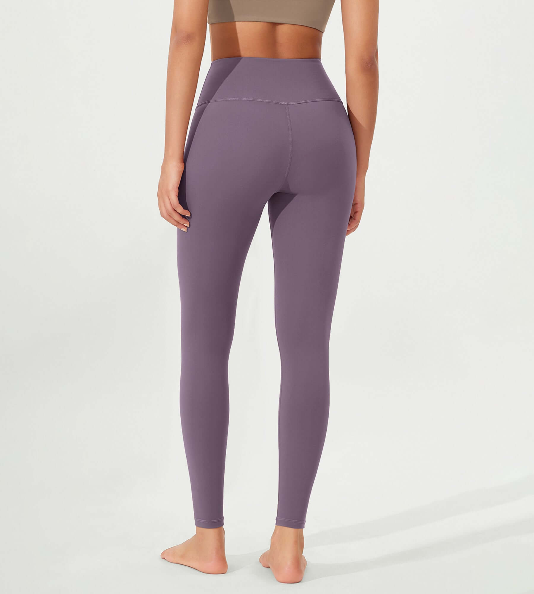 ODLEX 2-Pack 28 High Waist Workout Tummy Control Atheltic Leggings - ododos