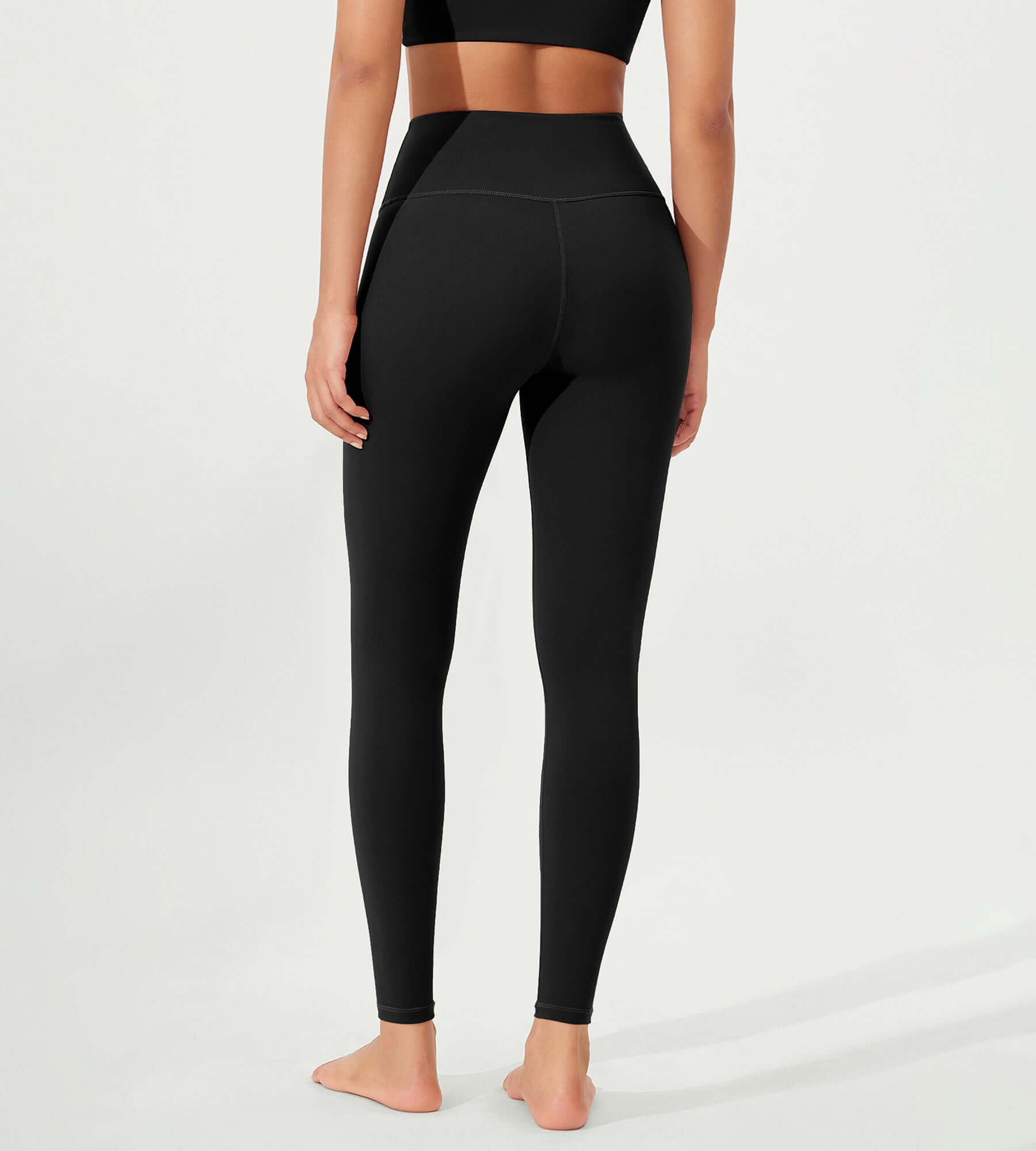 ODLEX 2-Pack 28 High Waist Workout Tummy Control Atheltic Leggings - ododos