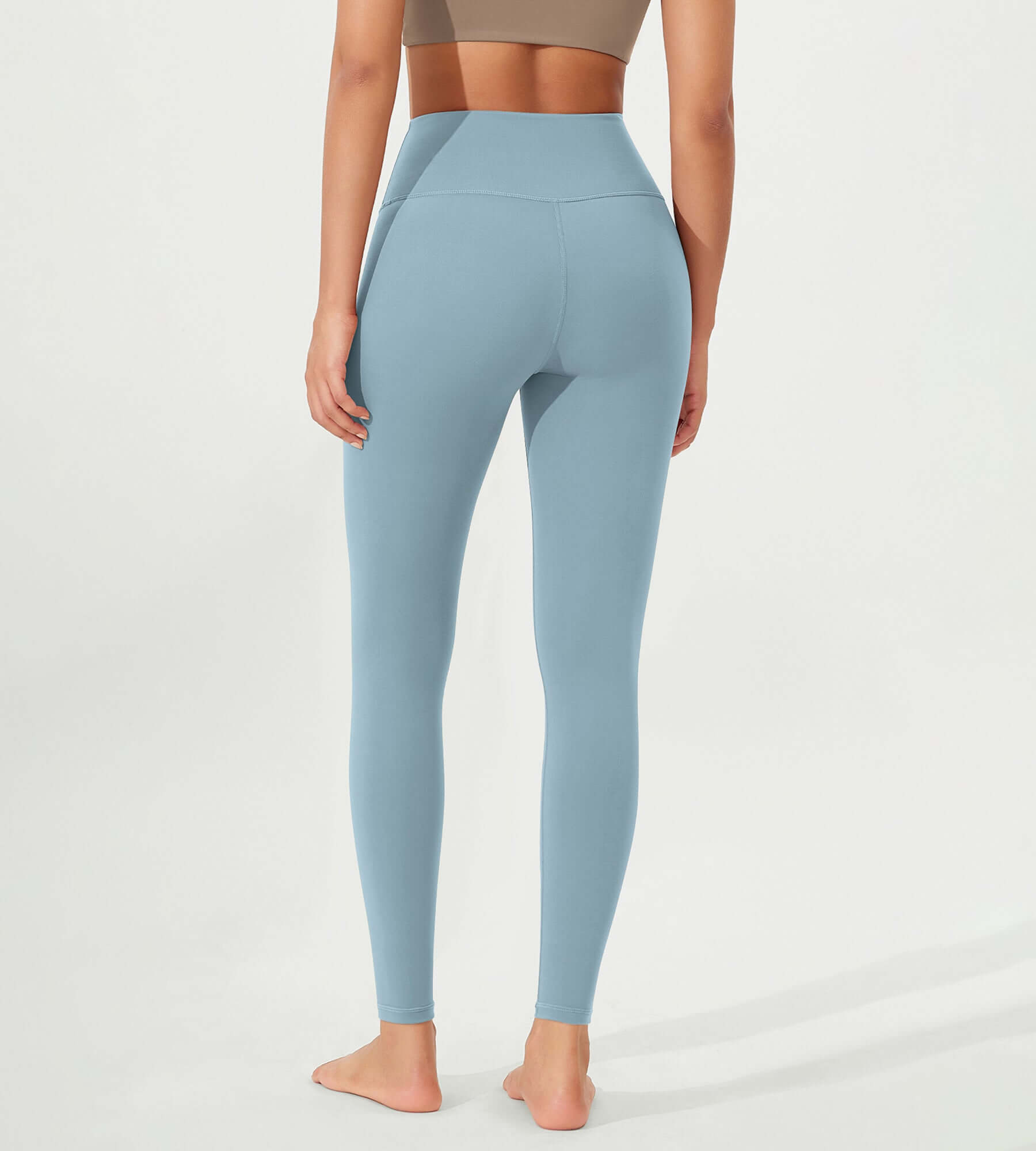 ODLEX 2-Pack 28 High Waist Workout Tummy Control Atheltic Leggings - ododos