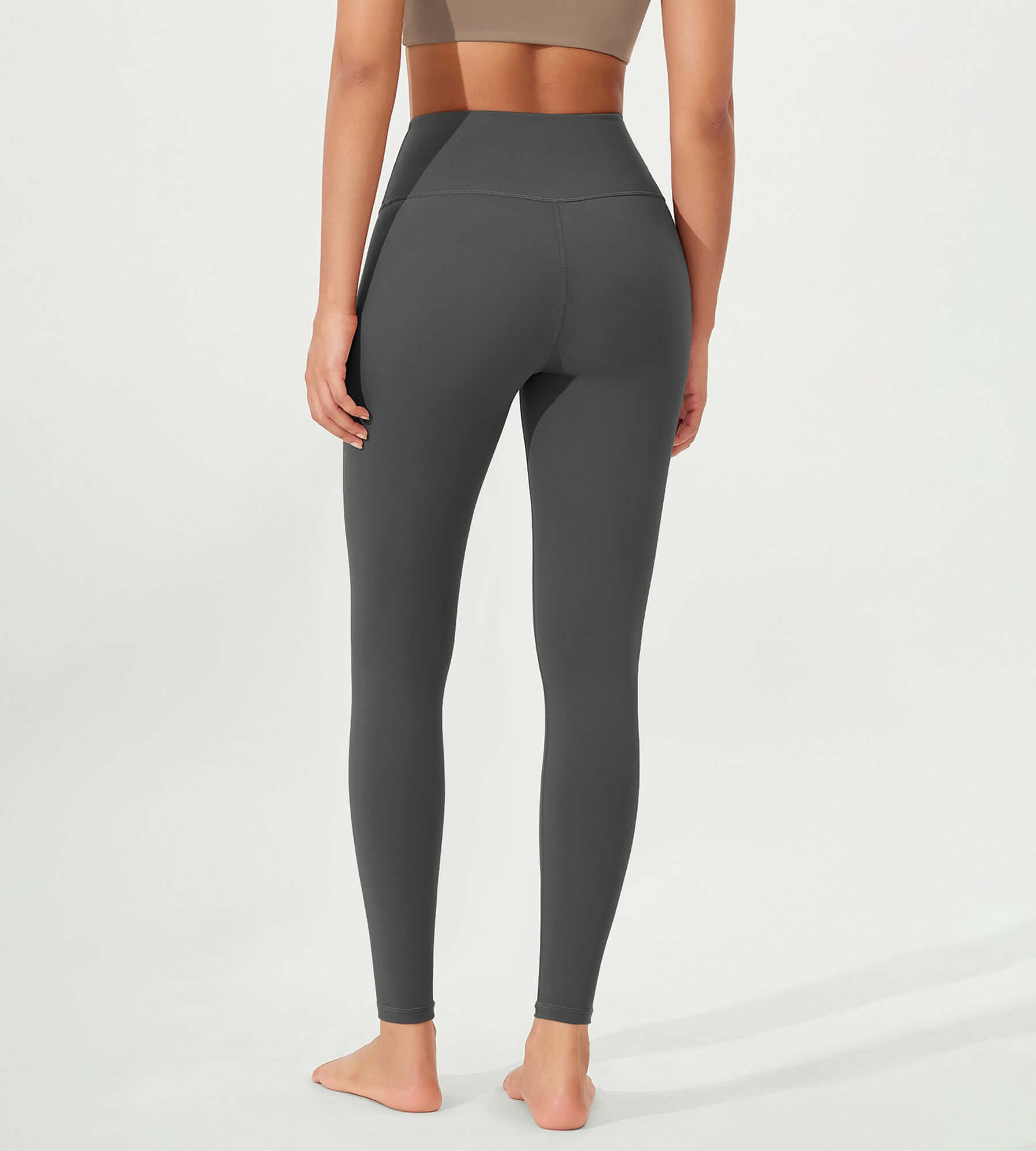 ODLEX 2-Pack 28 High Waist Workout Tummy Control Atheltic Leggings - ododos