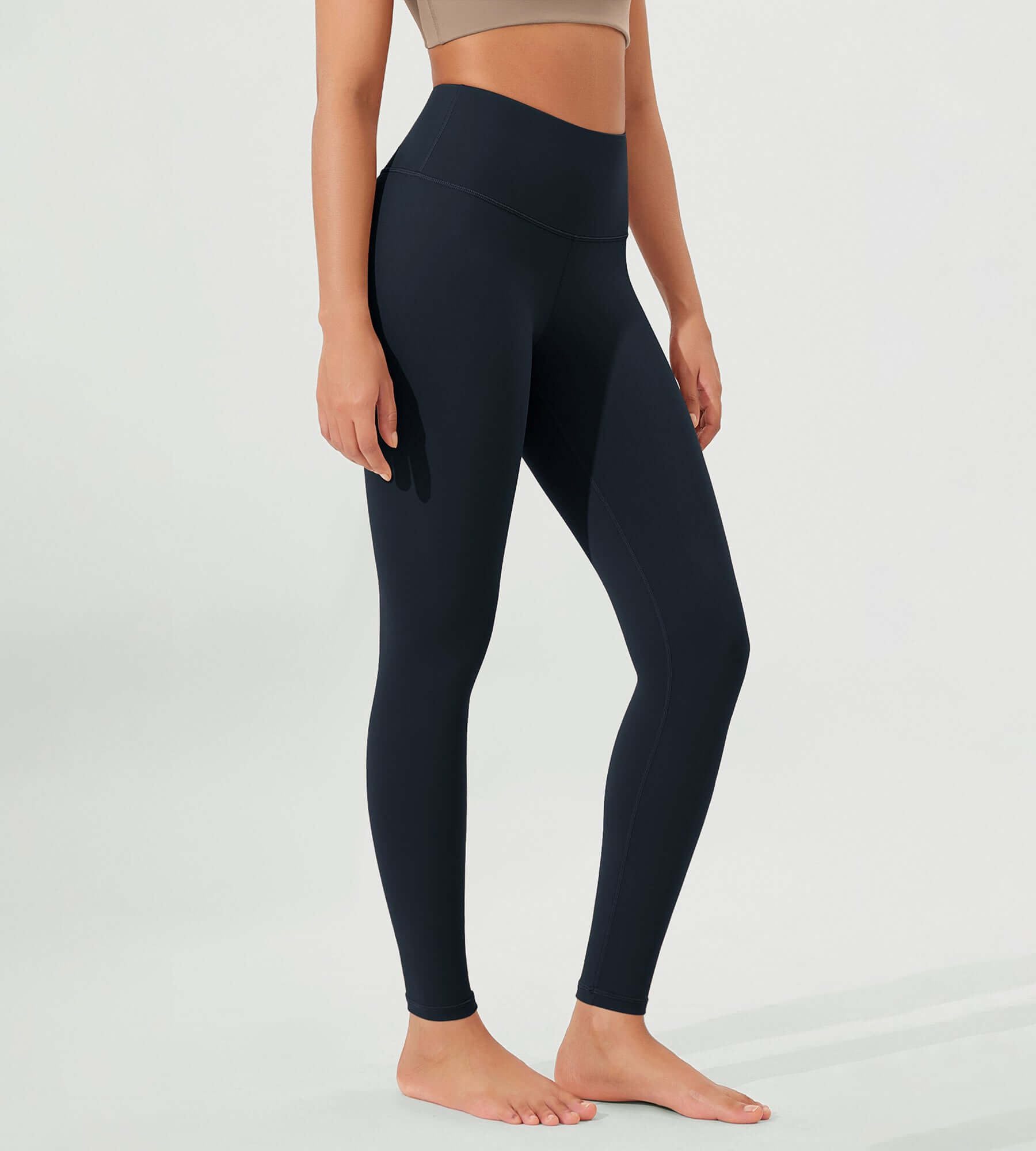 ODLEX 2-Pack 28 High Waist Workout Tummy Control Atheltic Leggings - ododos