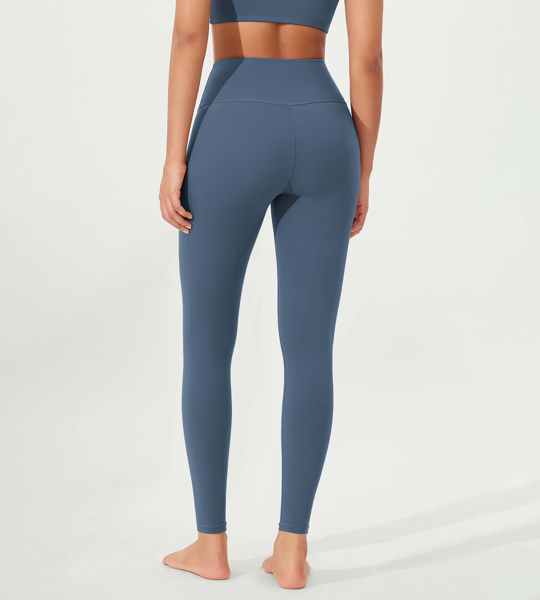 ODLEX 2-Pack 28 High Waist Workout Tummy Control Atheltic Leggings - ododos